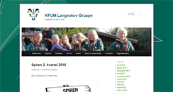 Desktop Screenshot of kfum-langeskov.dk